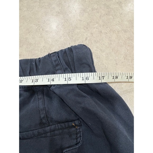 Free People Y2K Big Sky Parachute Slouchy Wide Leg Cargo Washed Black M - Picture 7 of 9